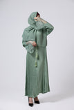 Layla  Pleated Abaya