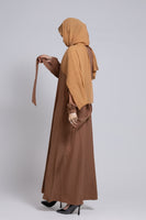 Aafiyah Abaya - Brown