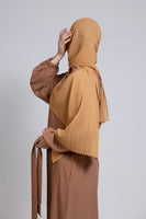 Aafiyah Abaya - Brown