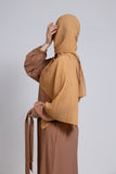 Aafiyah Abaya - Brown