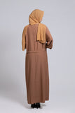 Aafiyah Abaya - Brown