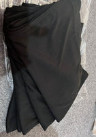 Ribbed Jersey Hijab - Black