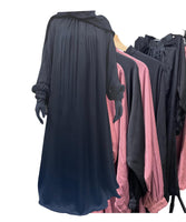 Ramadan Pleated Abaya - Black