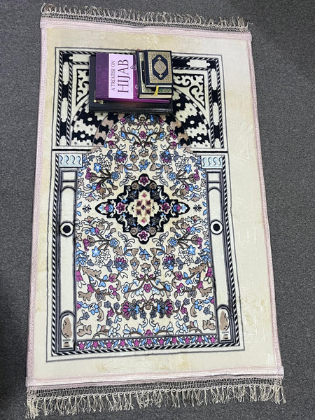 Padded Prayer Mat - Cream 4