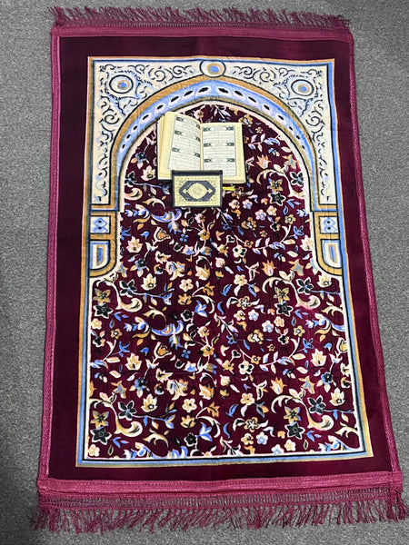 Padded Prayer Mat - Maroon