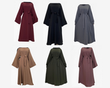 WIDE SLEEVES CLOSED ABAYA - SUMAYYAH