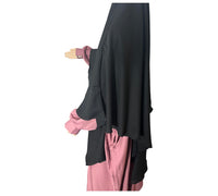 Noor  Khimar - Black