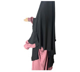 Noor  Khimar - Black