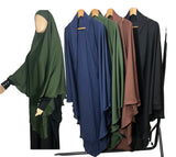 Noor  Khimar - Khaki