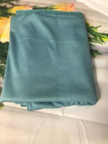 Ribbed Jersey Hijab -  Teal Blue