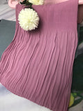 Pleated Chiffon Hijab