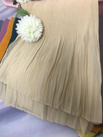 Pleated Chiffon Hijab