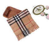 Pashmina Cashmere Hijab - Brown