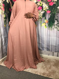 Ameenah  Abaya - Light Brown