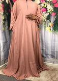 Ameenah  Abaya - Light Brown