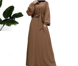 Aafiyah Abaya - Brown