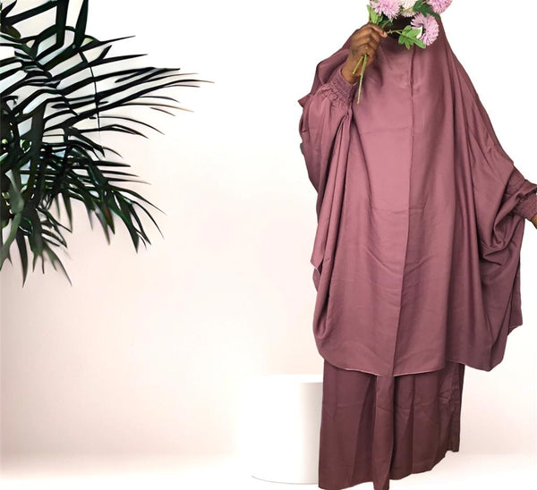 Jilbab rose online pale