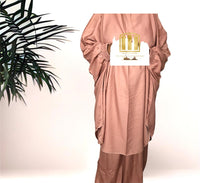 Two Piece Jilbab Set - Light Brown