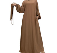 Aafiyah Abaya - Brown