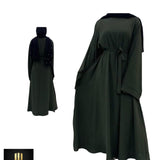 WIDE SLEEVES CLOSED ABAYA - SUMAYYAH